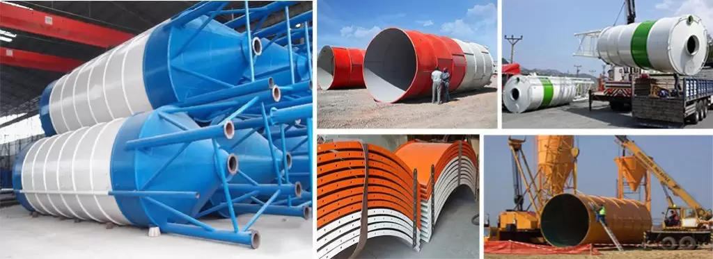 سیلو-ذخیره-سیمان-بچینگ-پلانت